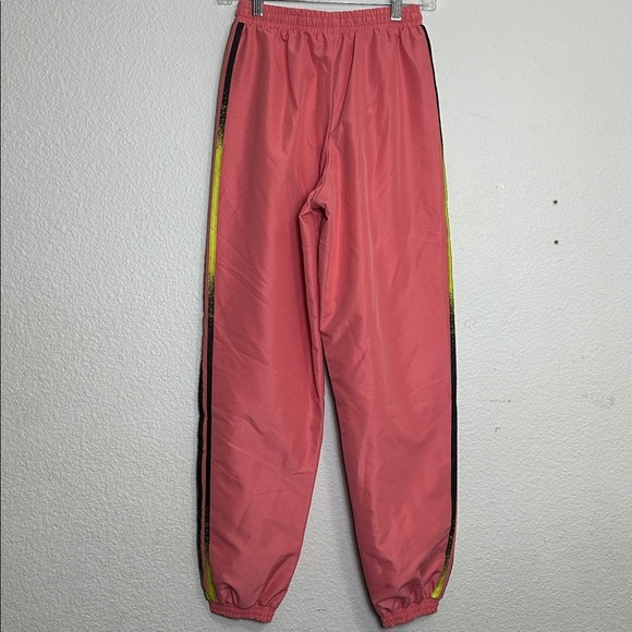 Adidas Women’s XSmall Fakten Track Jogger Pants Hazy Rose NWT Lined Activewear - Picture 4 of 11